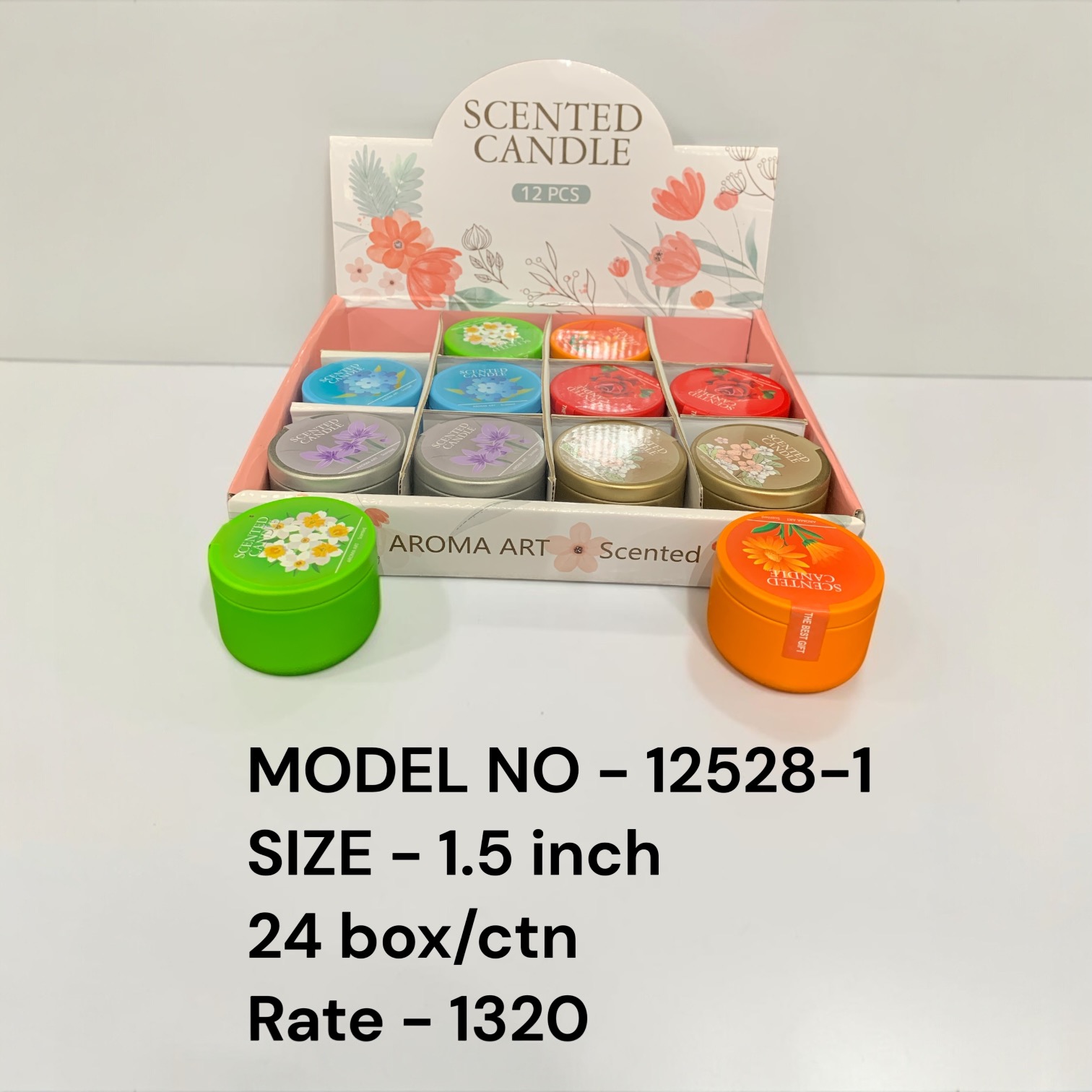 12528-1 (12PCS BOX)(24BOX CTN)-CANDLE