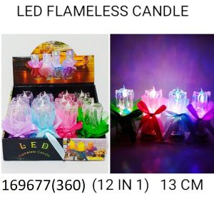 12 PC FRILL CANDLE (360)*169677