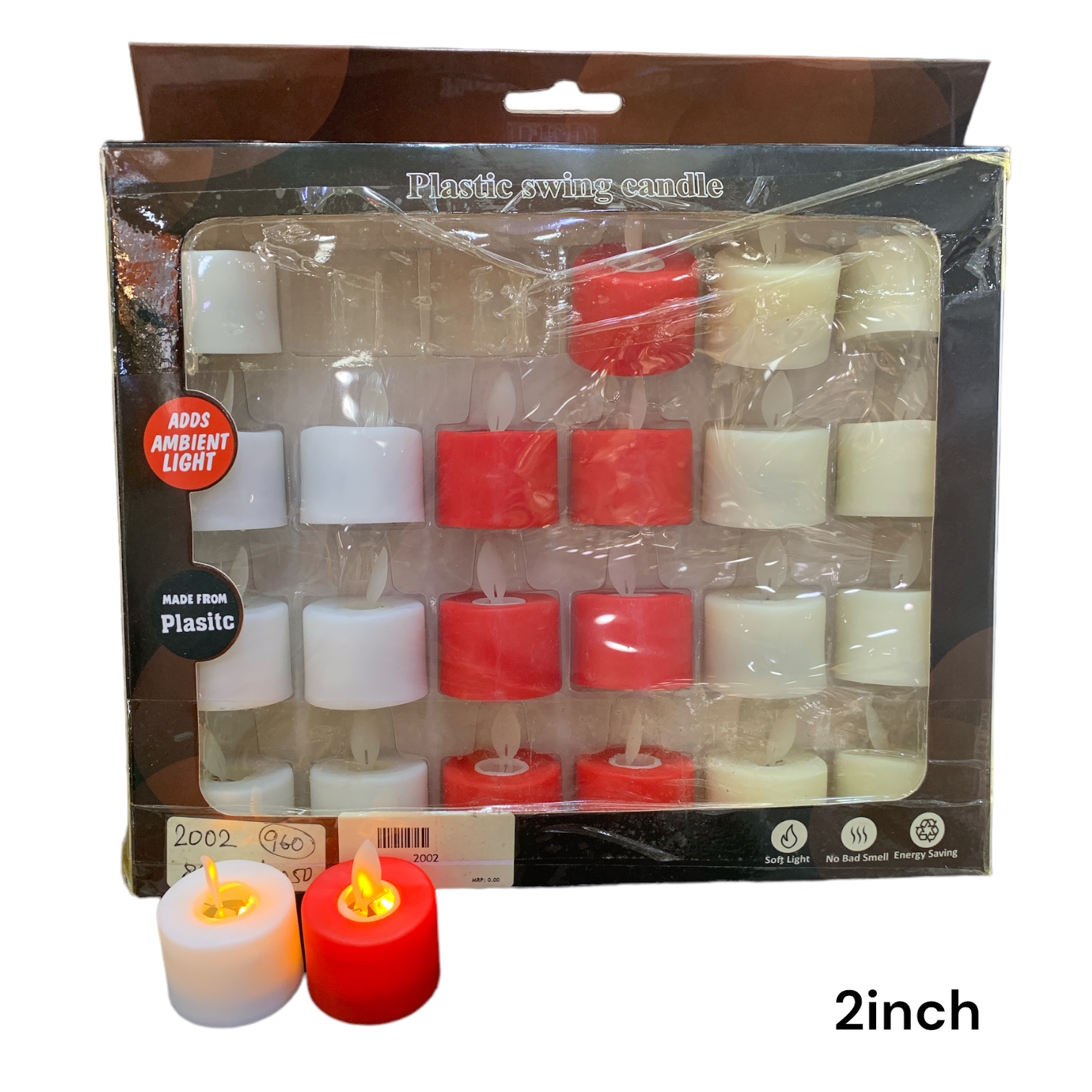 2002 (40)(24PC PKT)-LED CANDLE