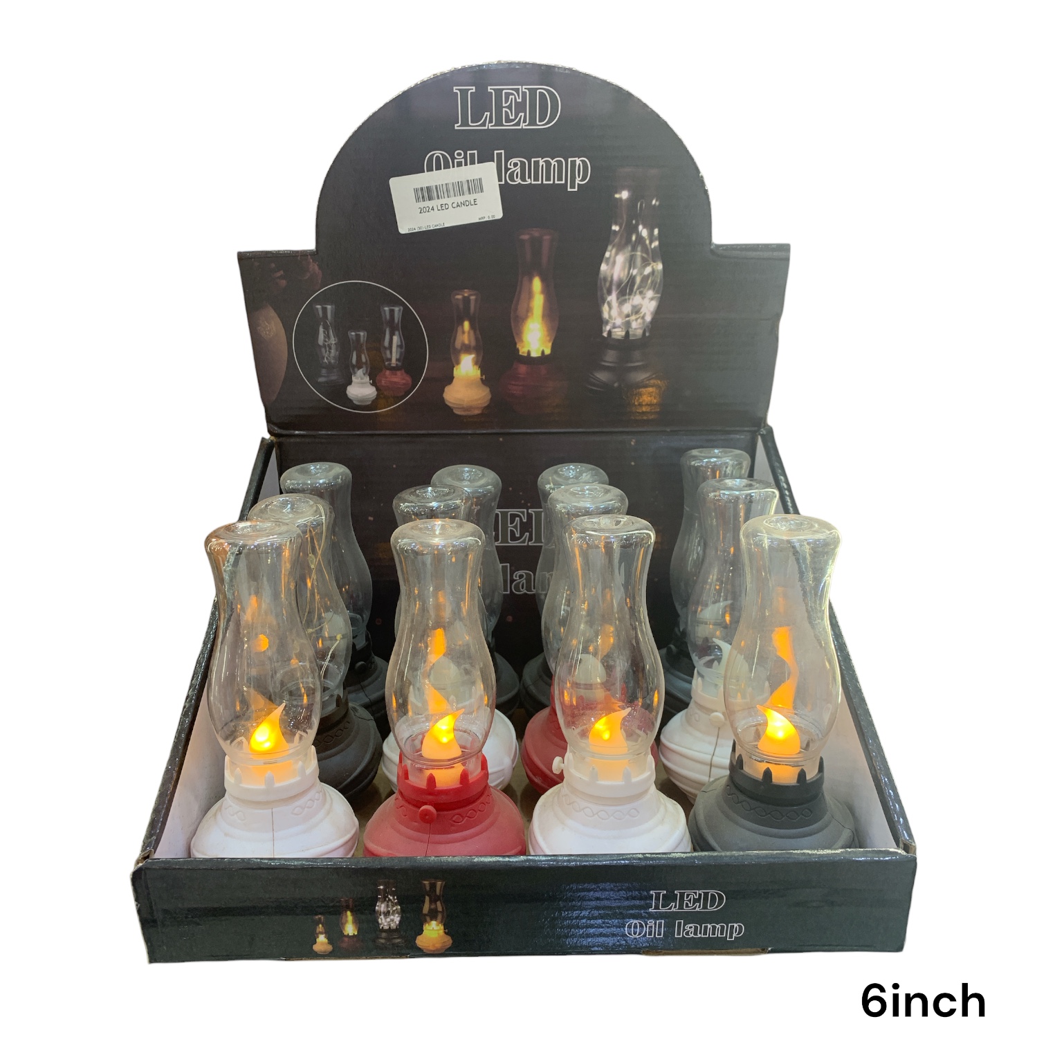 2024 (30)(12PC BOX)-LED CANDLE