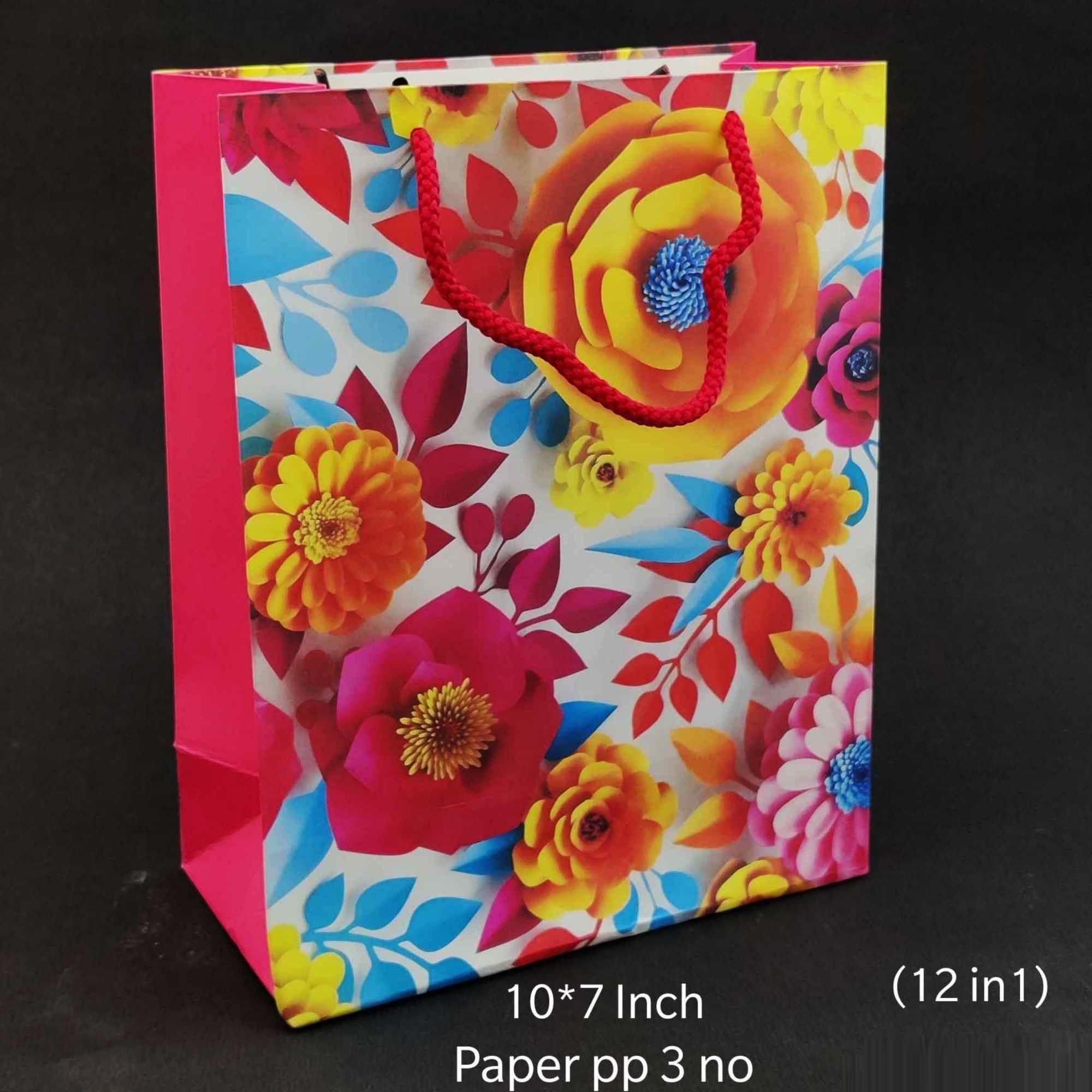 12 PC PAPER BAG  PP 3 SM*206330