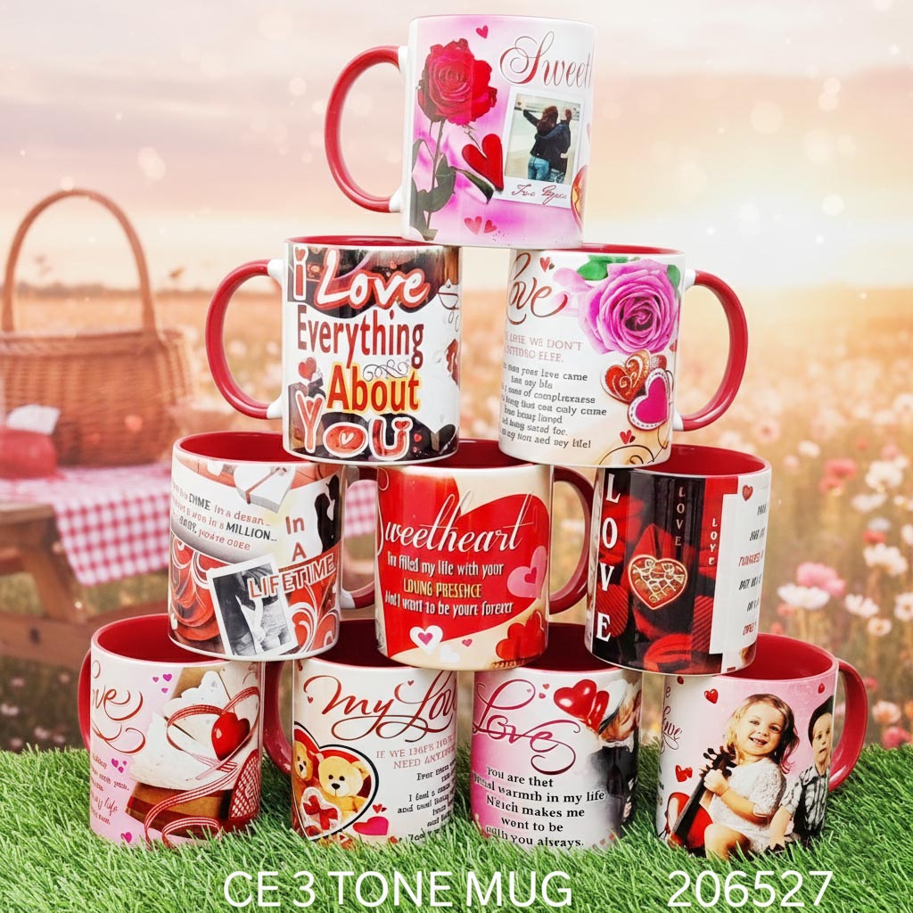 CE 3 TONE LOVE QUN MUG (48)*206527