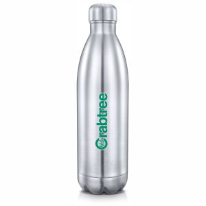 22024SS8*DOUBLE  WALL HOT & COLD SS BOTTLE 1000 ML