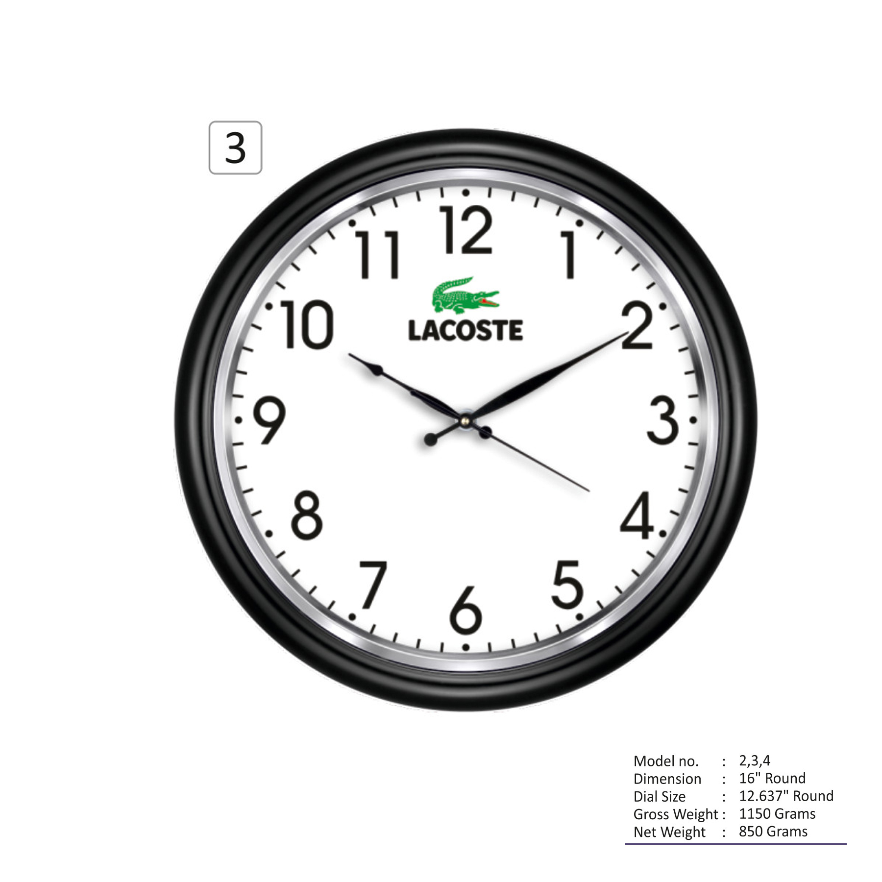 2202603*WALL CLOCK