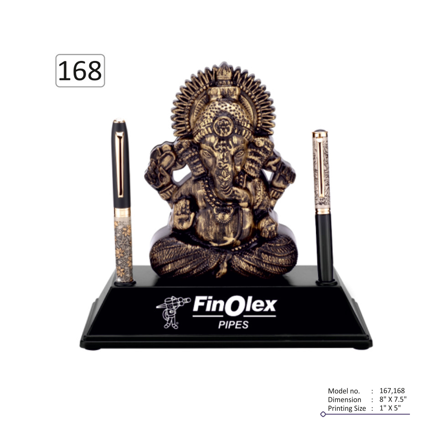 22026168*RELIGIOUS TABLE TOP WITH PEN STAND