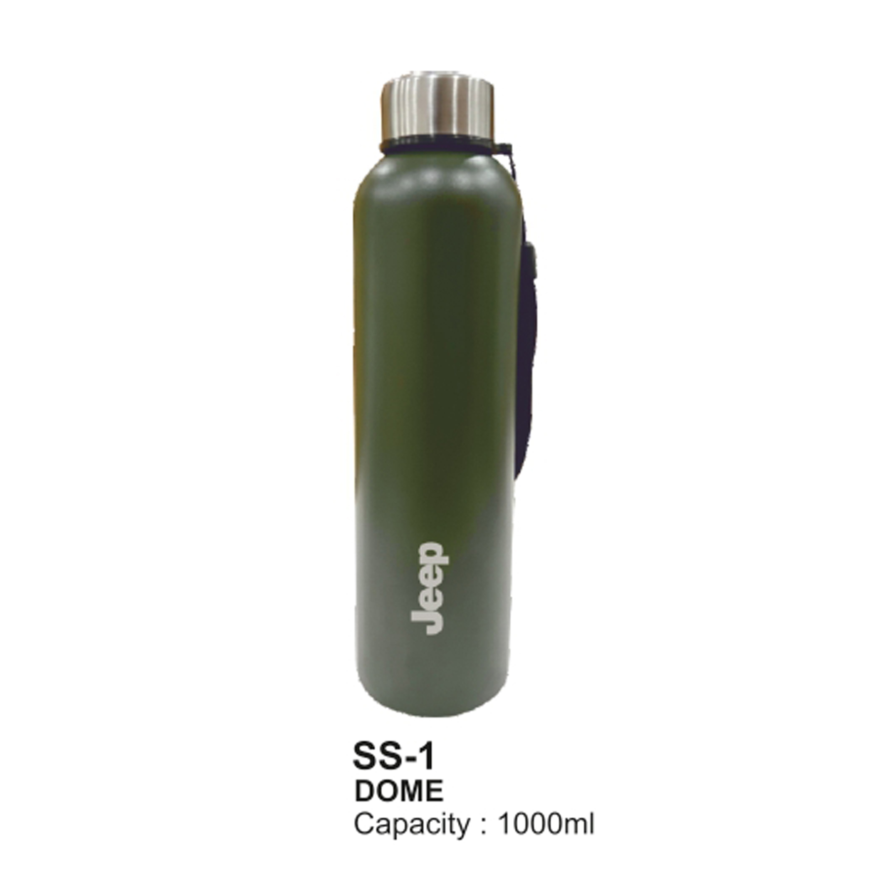 22026SS1*SINGLE WALL SS BOTTLE 1000 ML
