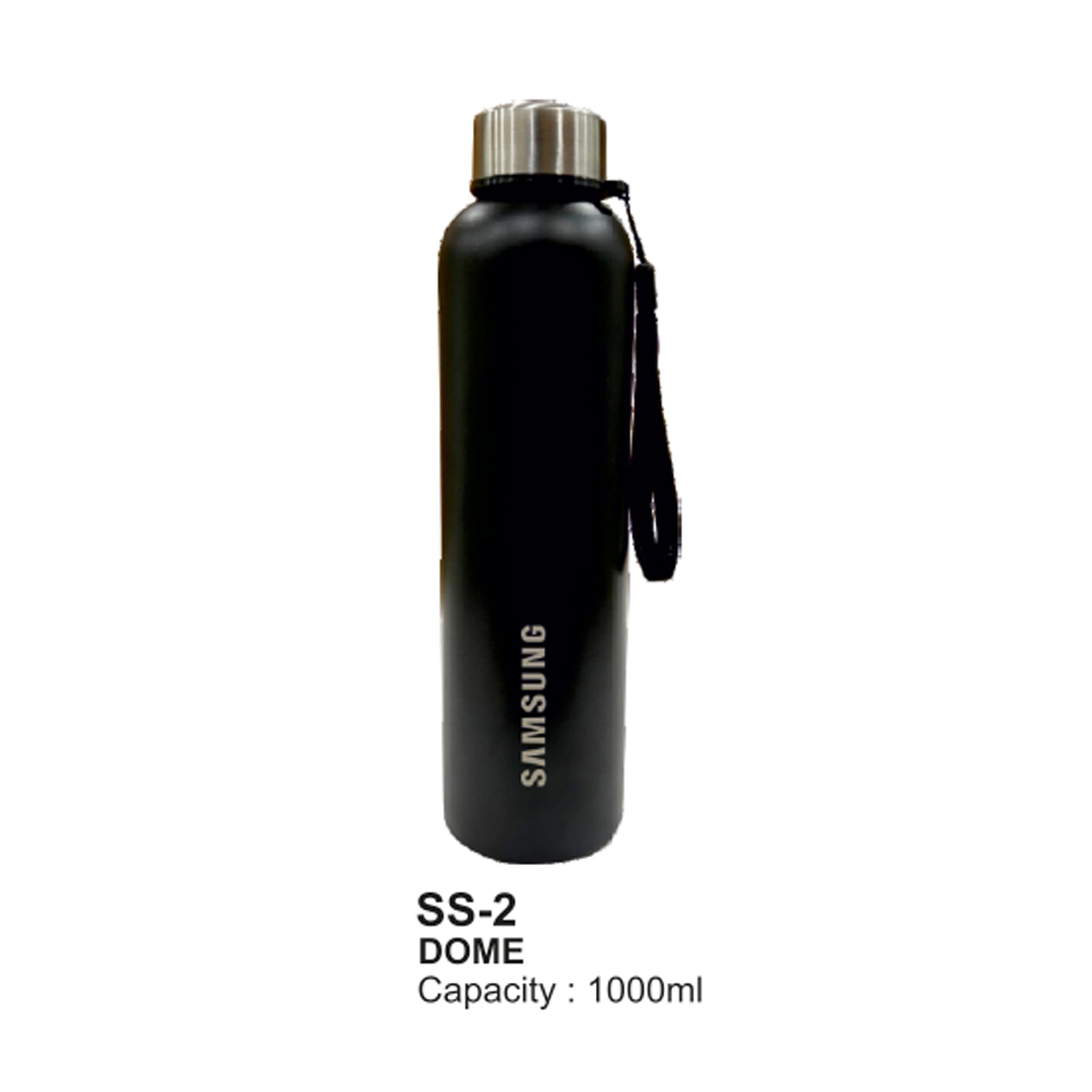 22026SS2*SINGLE WALL SS BOTTLE 1000 ML