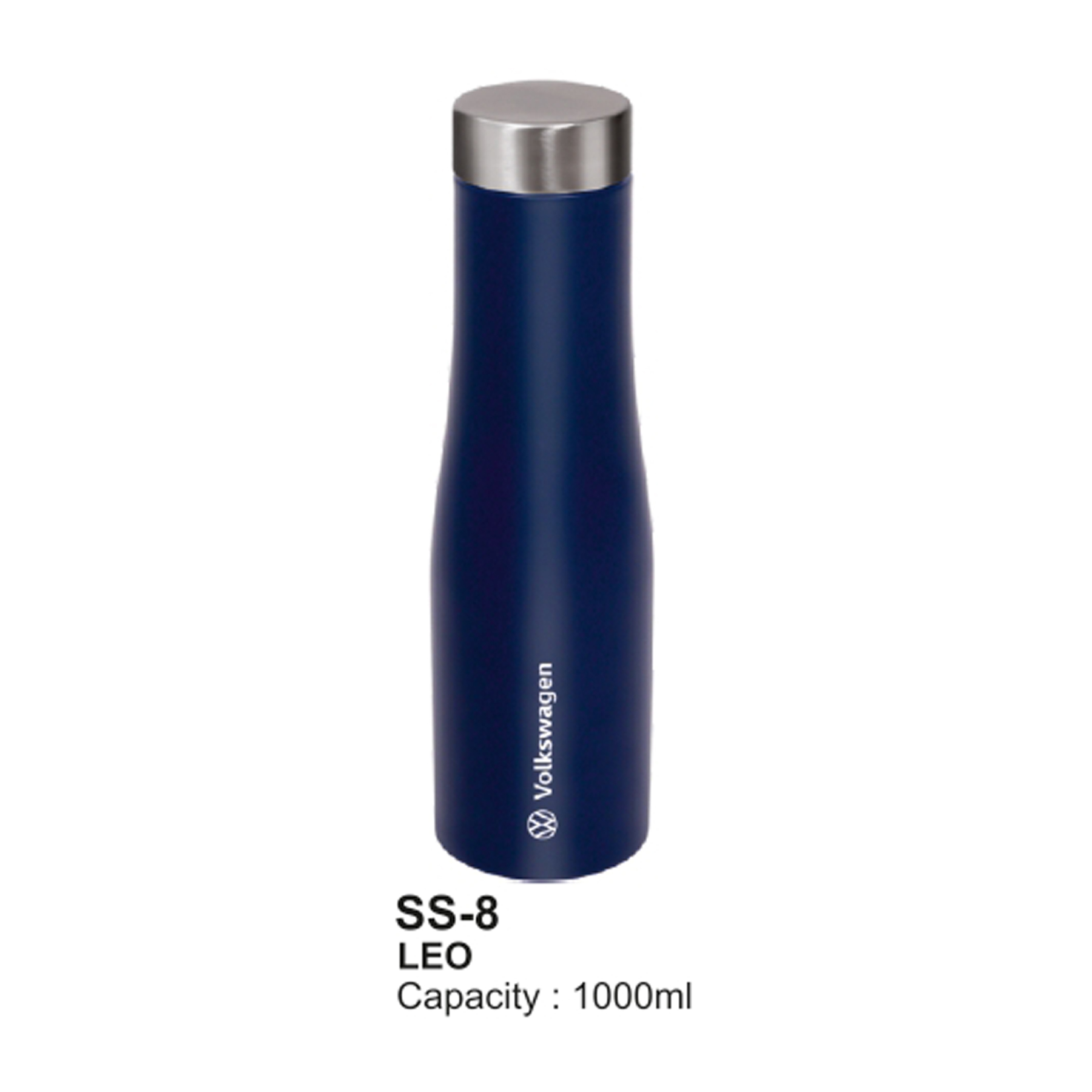 22026SS8*SINGLE WALL SS BOTTLE 1000 ML