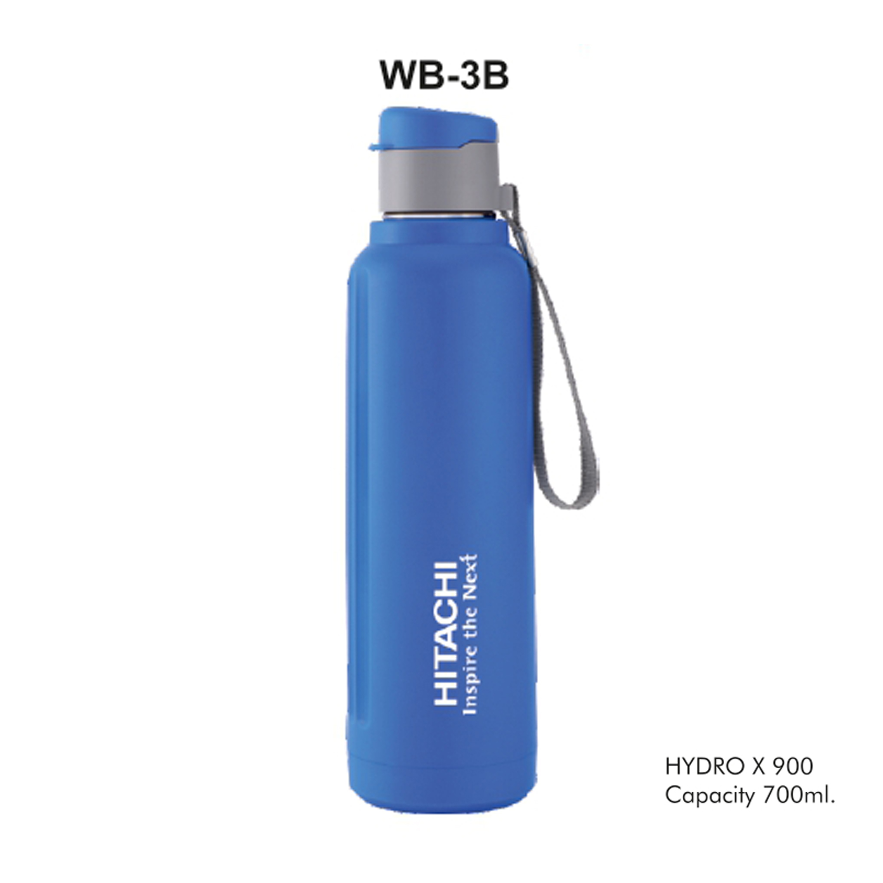 22026WB3B*INNER STEEL INSULATED SIPPER BOTTLE