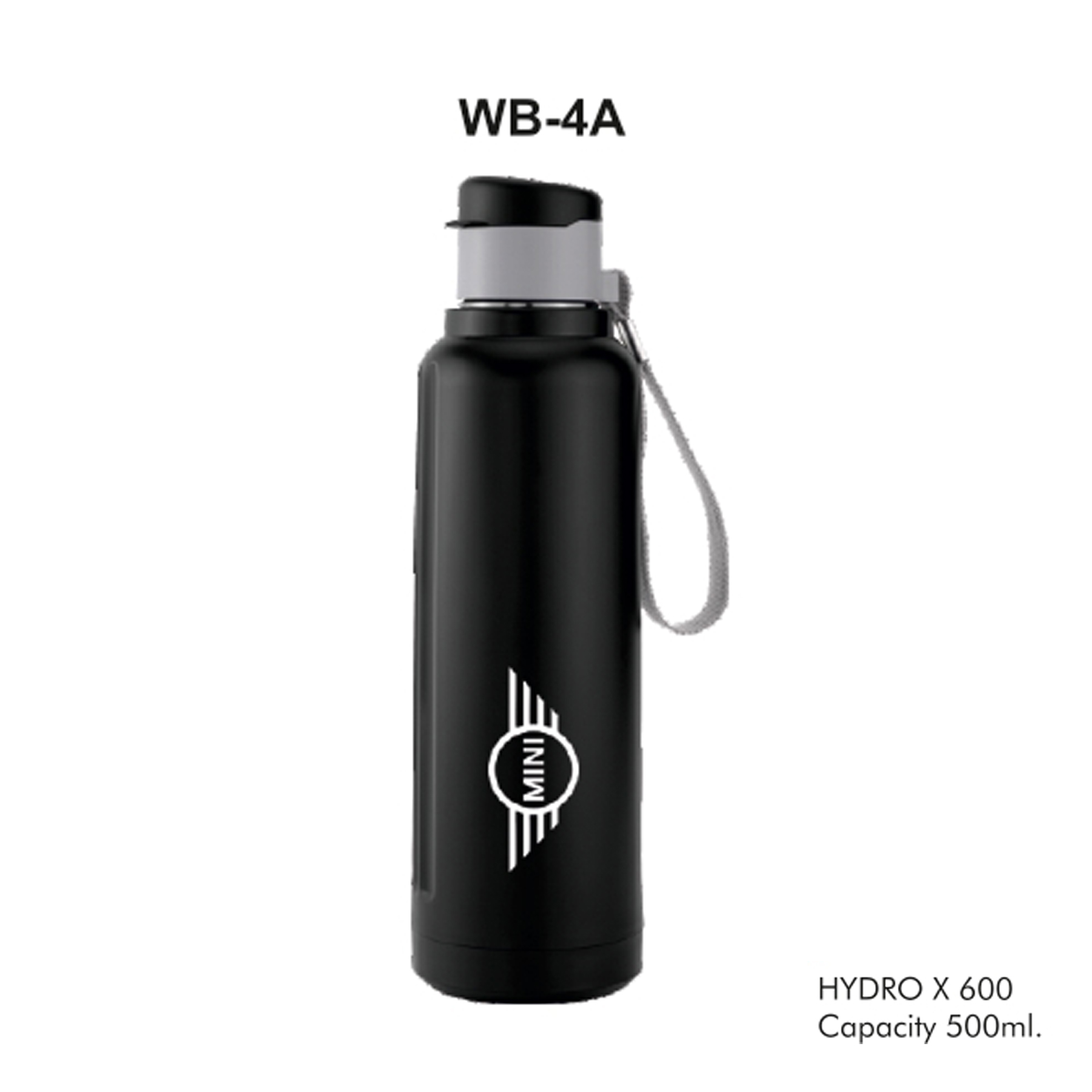 22026WB4A*INNER STEEL INSULATED SIPPER BOTTLE