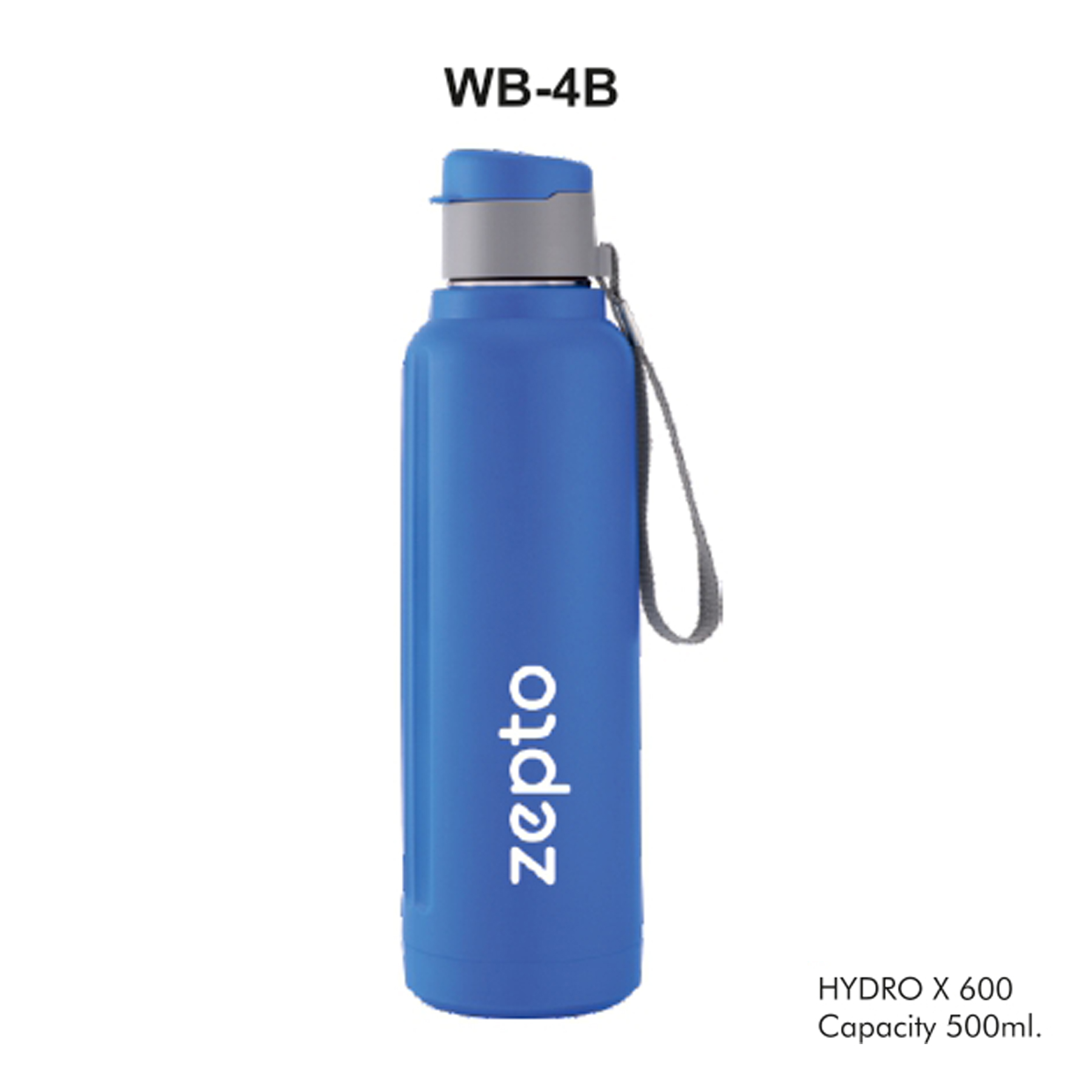22026WB4B*INNER STEEL INSULATED SIPPER BOTTLE
