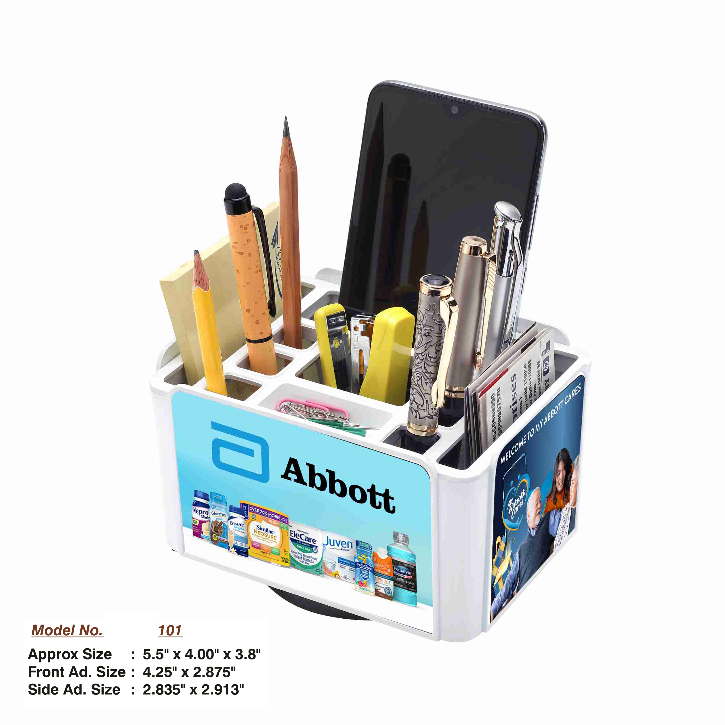 242026101*MULTIPURPOSE REVOLVING PEN STAND