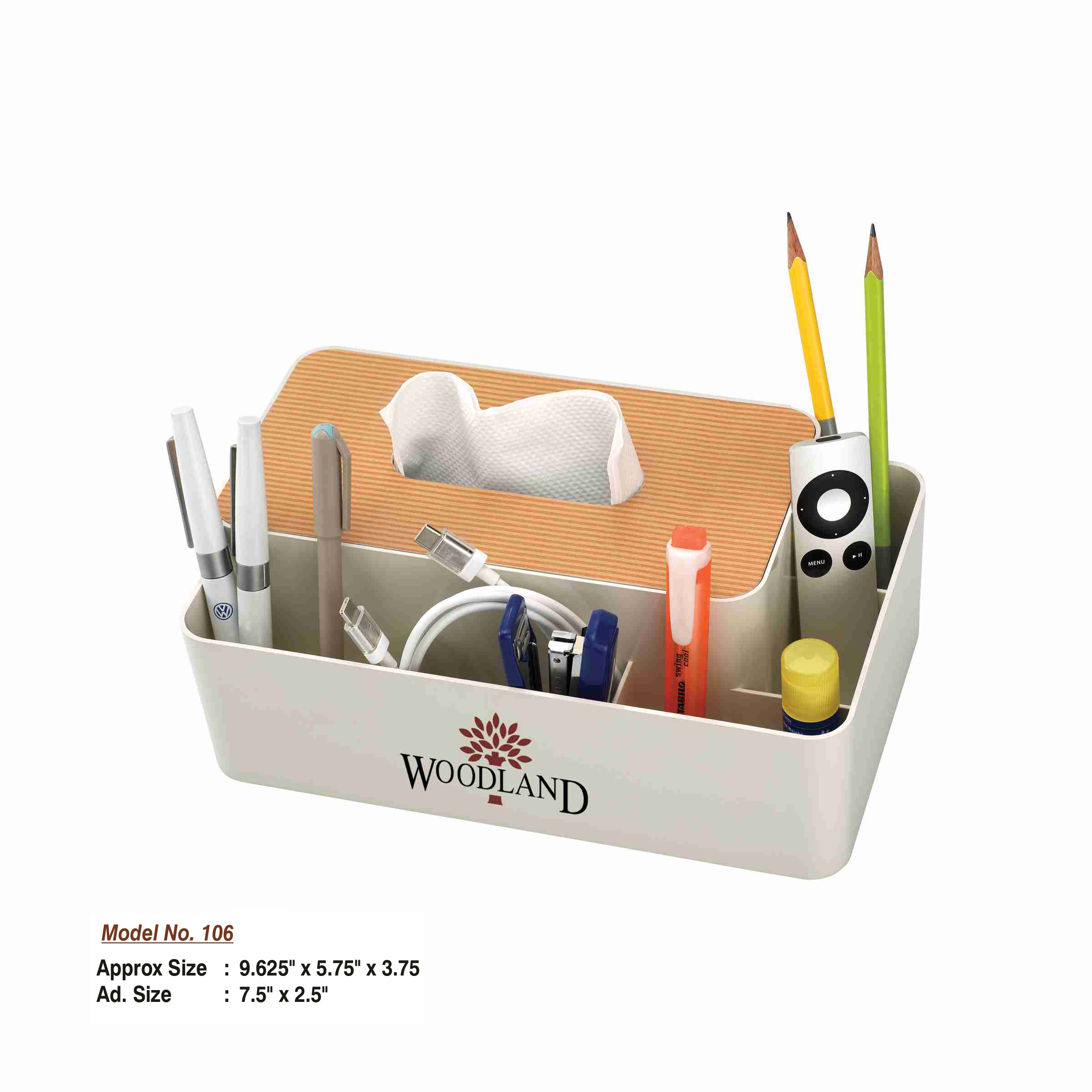 242026106*MULTIPURPOSE TISSUE BOX
