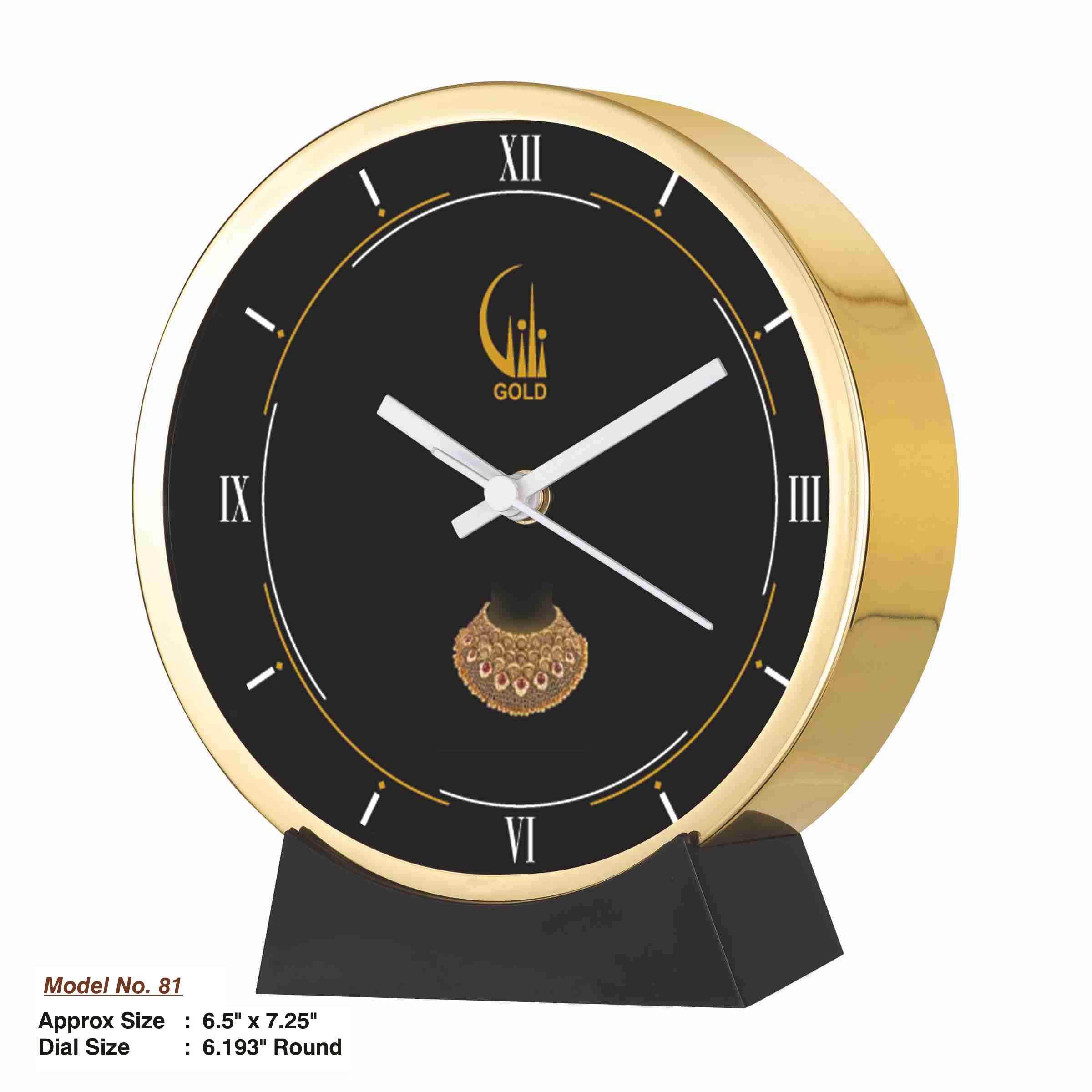 24202681*TABLE CUM WALL CLOCK