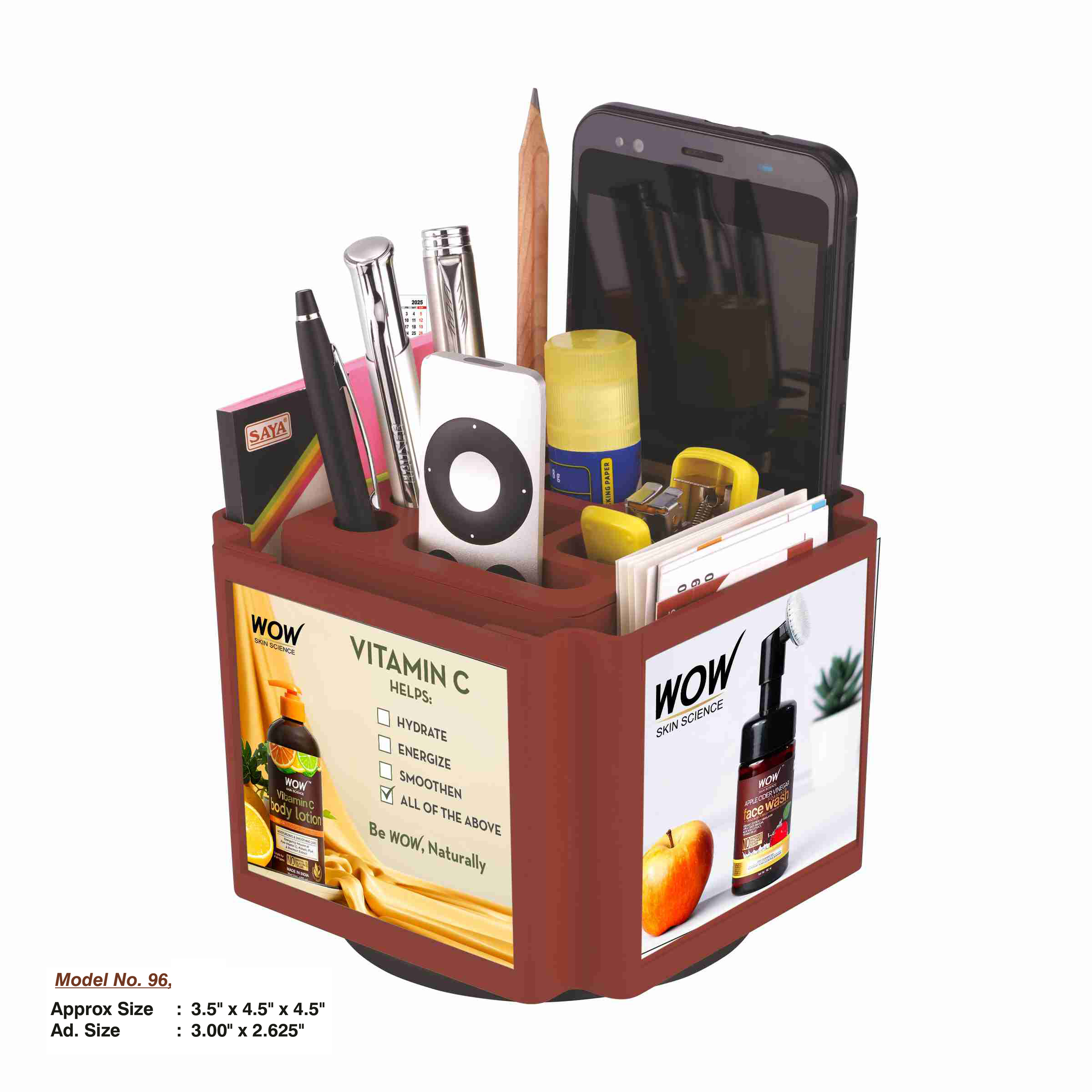 24202696*MULTIPURPOSE REVOLVING PEN STAND