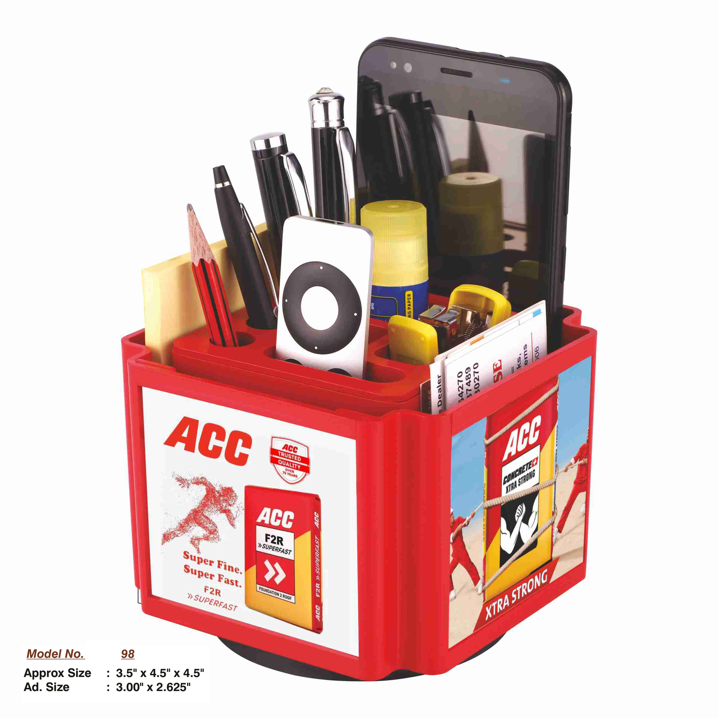 24202698*MULTIPURPOSE REVOLVING PEN STAND