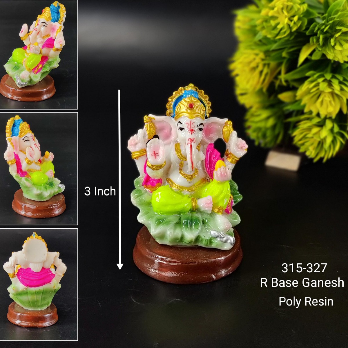 Polyresin R Base Ganesh *315-327