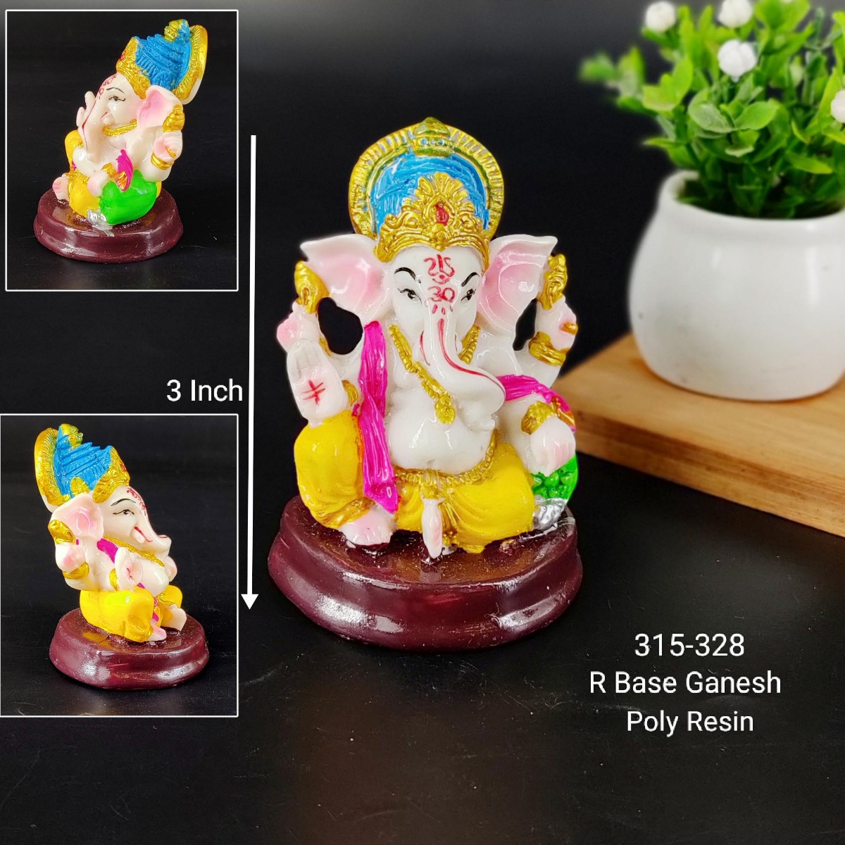 Polyresin R Base Ganesh *315-328