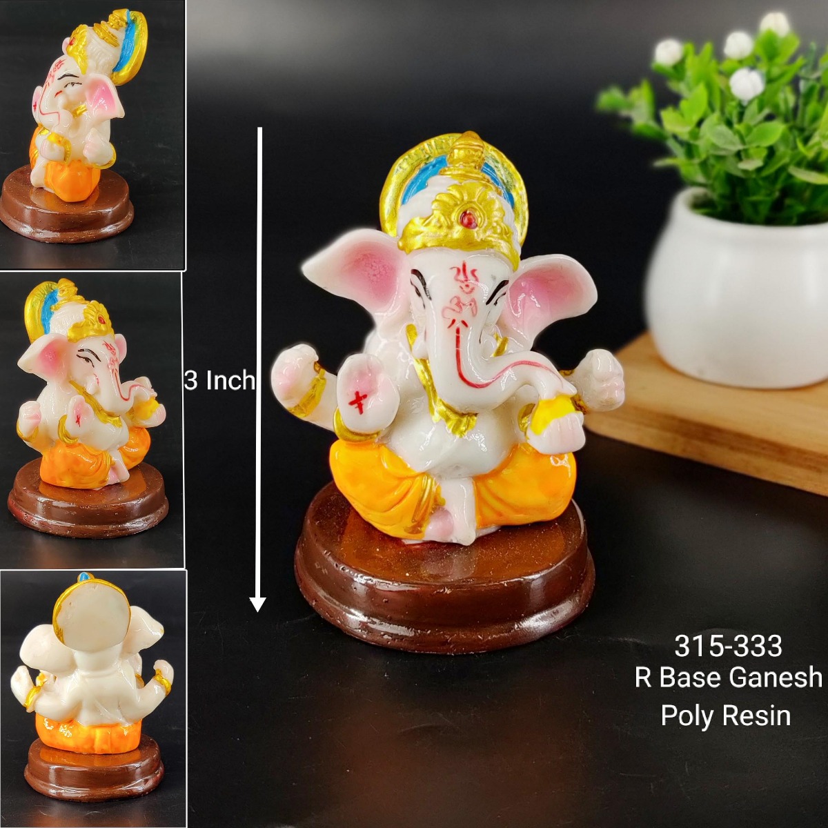 Polyresin R Base Ganesh *315-333