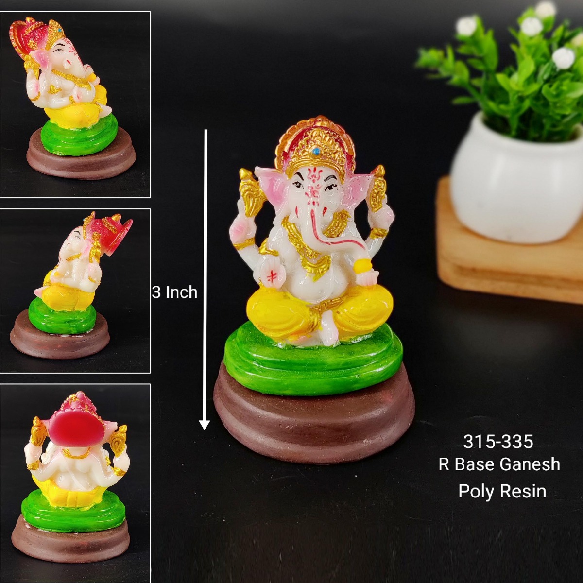 Polyresin R Base Ganesh *315-335