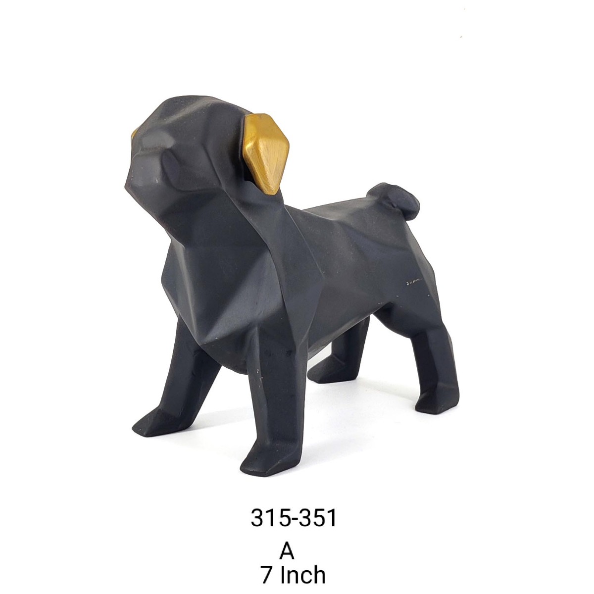 Polyresin Dog Sculpture A  *315-351
