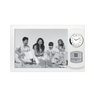 3202240*PHOTO FRAME WITH CLOCK