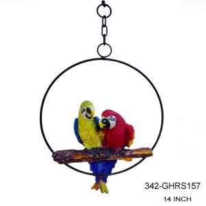 DOUBLE PARROT RING*342-GHRS157