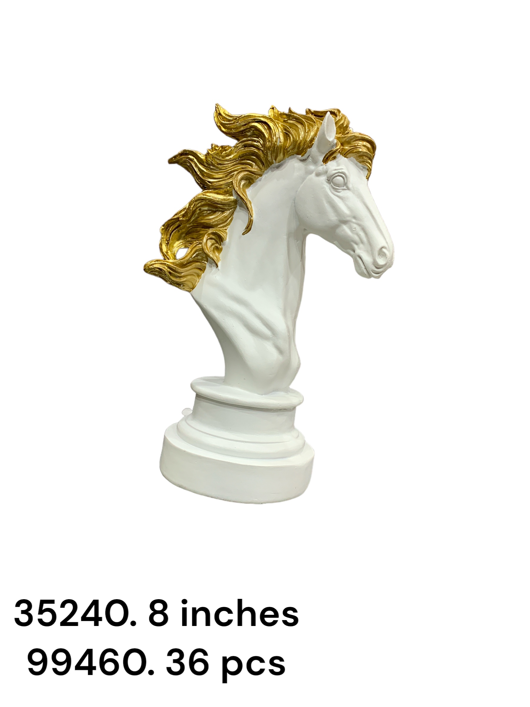 35240 (36)-HORSE SHOWPIECE