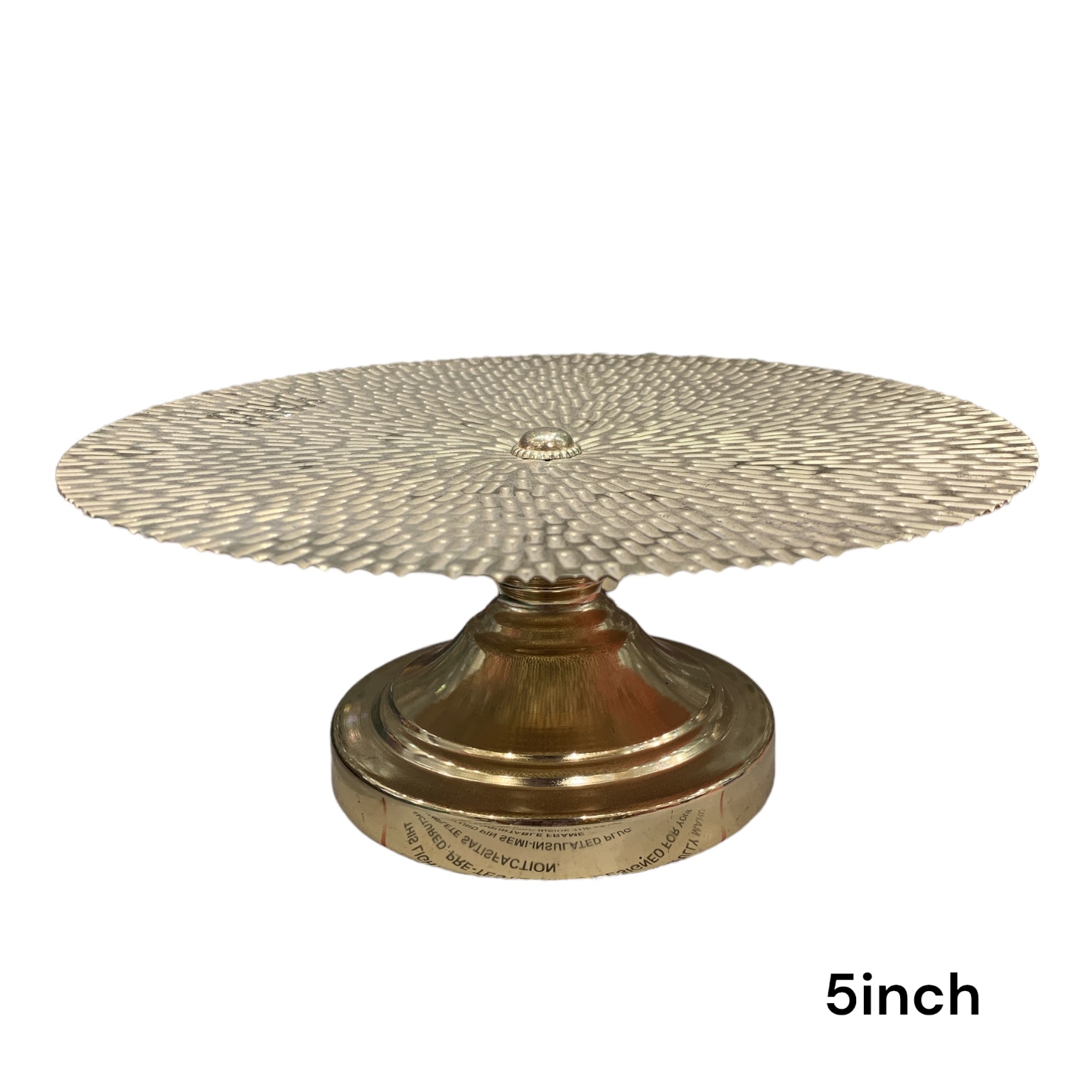 35367 (12)-METAL PLATTER SHOWPIECE