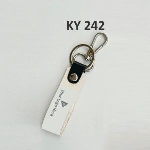 362022KY242*Metal Leatherette Keychain