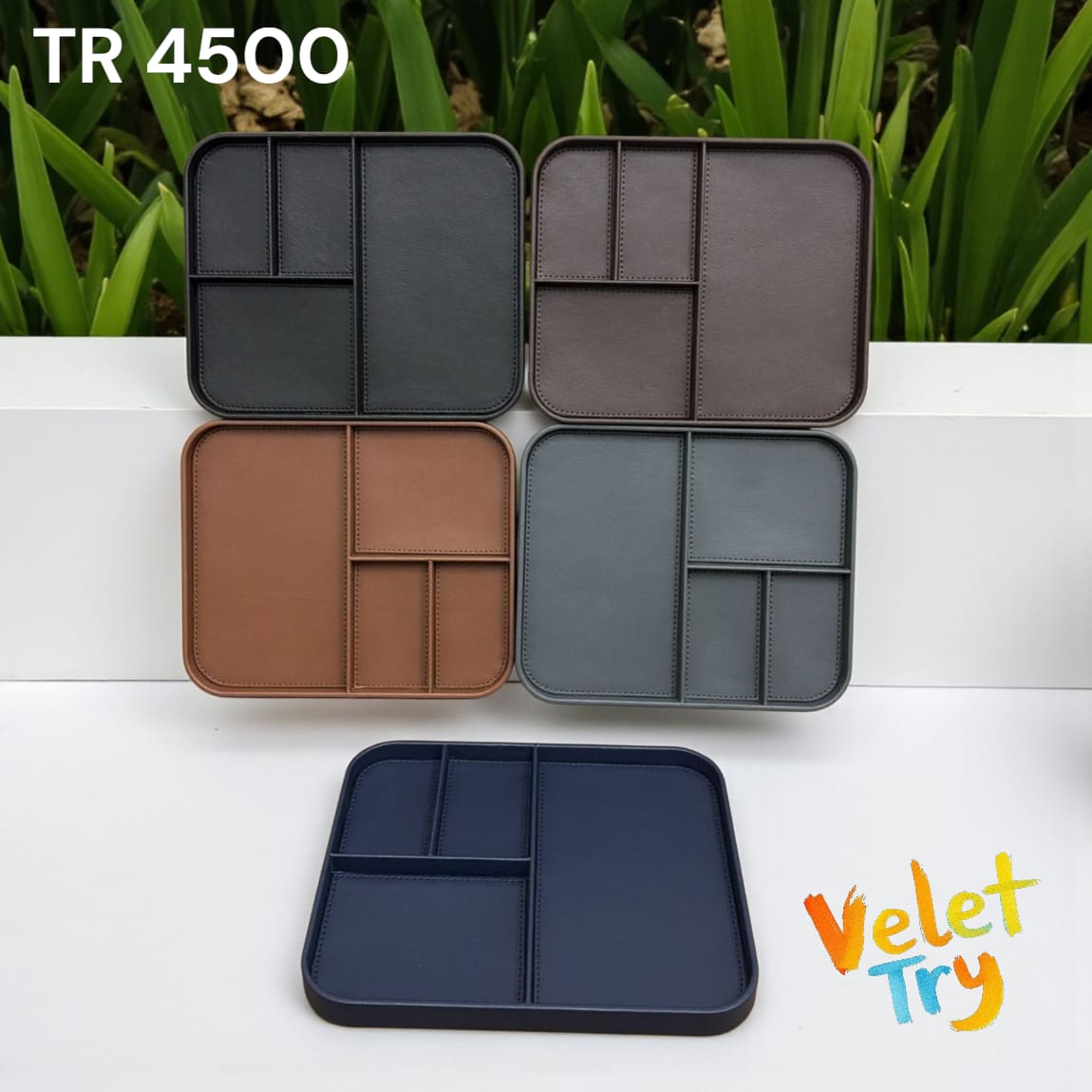 362025TR4500*VELET TRY  BLACK  TAN  BLUE  GREY 