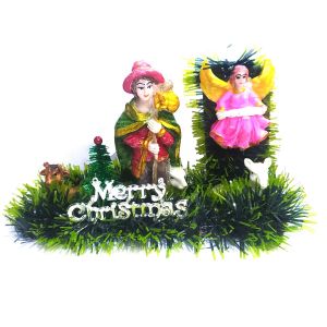 MERRY CHRISTMAS STATUE H375