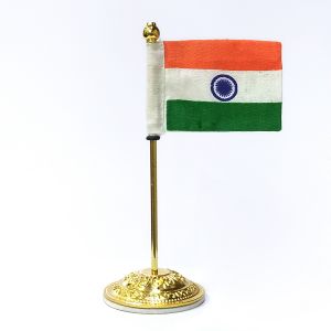 metal rajwadi flag