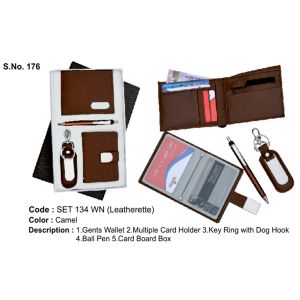 SET 134 WN Gift Set ( 4-in-1) Leatherette