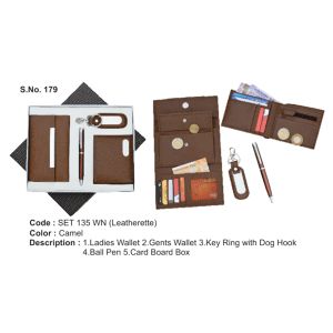 SET 135 WN Gift Set ( 4-in-1) Leatherette