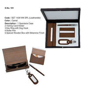SET 1439 WN SPL Gift Set ( 4-in-1) Leatherette