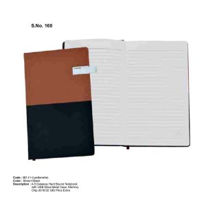  A 5 Dateless Hard Bound Notebook with USB BD41