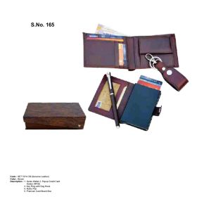 Gift Set ( 4-in-1) GENUINE LEATHER SET 7474 CB