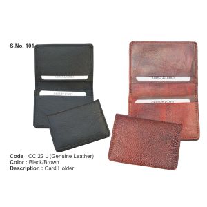 CC 22L *Card Holder  Genuine Leather