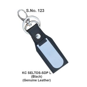 KC SELTOSSDP L*Key Ring with Dog Hook  Genuine Leather