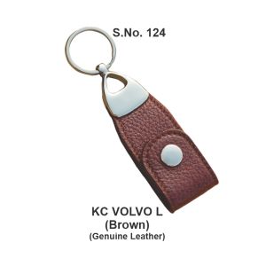 KC VOLVO L*Key Ring  Genuine Leather