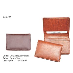 CC 22R*Card Holder  Leatherette