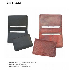 CC 22L *Card Holder  Genuine Leather