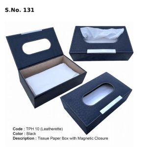 TPH 10*Tissue Paper Holder - Leatherette