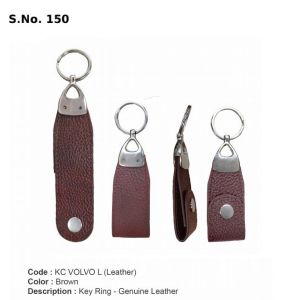 KC VOLVO L*Key Ring  Genuine Leather