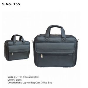 LPT 01 R*Laptop cum Office Bag  Leatherette