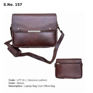 LPT 10 L*Laptop Bag  Genuine Leather