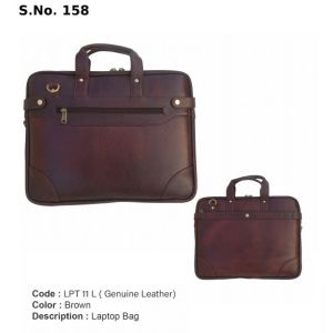 LPT 11 L*Laptop Bag  Genuine Leather
