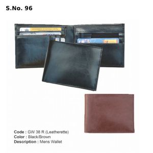 GW 38*Mens Wallet  Leatherette