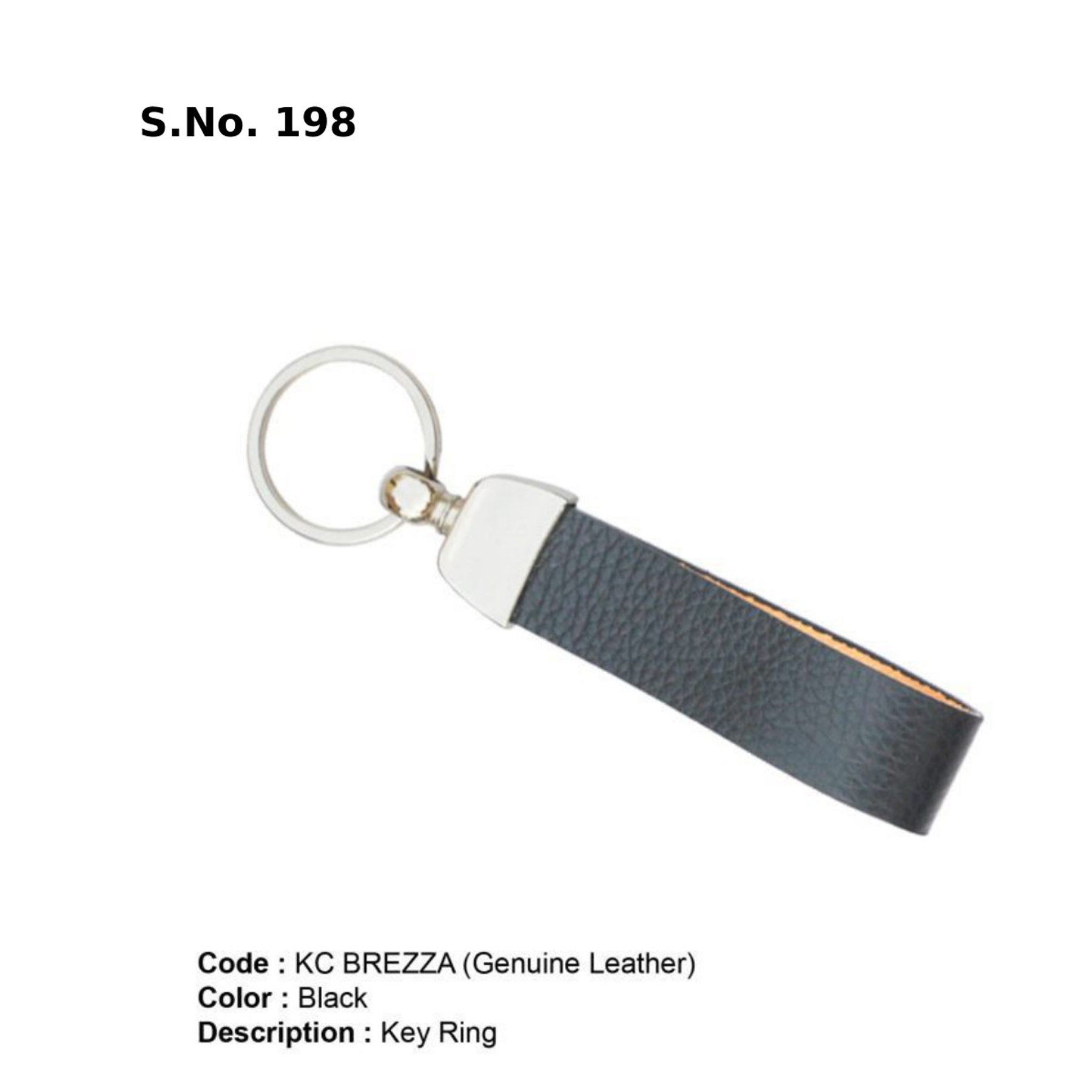 KC BREZZA*Key Ring  Genuine Leather